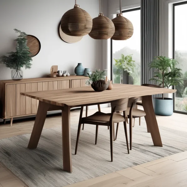 Wooden Dining Table - Image 4