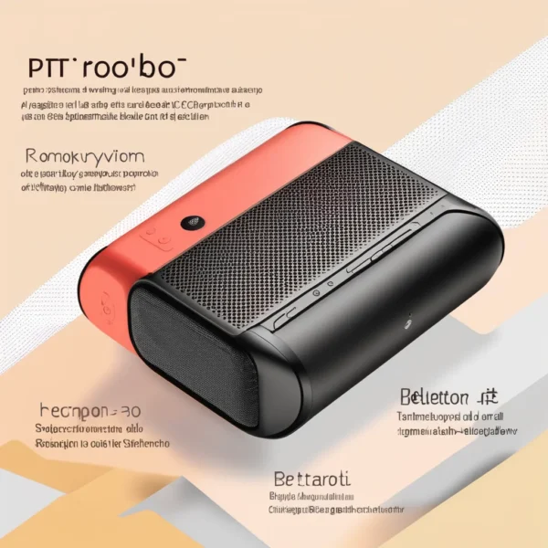 Portable Bluetooth Speaker - Image 2